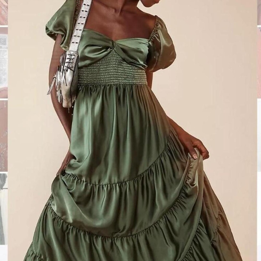 Free People Sundrenched Silky Maxi 628 E